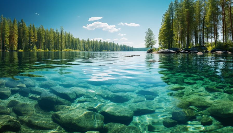 Шавлинские озера с уникальным нежно-бирюзовым цветом воды