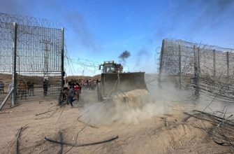 Прорыв границы Израиля со стороны Палестины