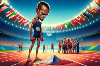 Изолированный российский спортсмен на Олимпийских играх
