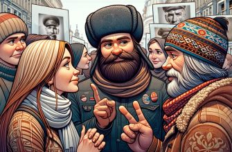 Участники шествия 'Бессмертного полка' во время шествия
