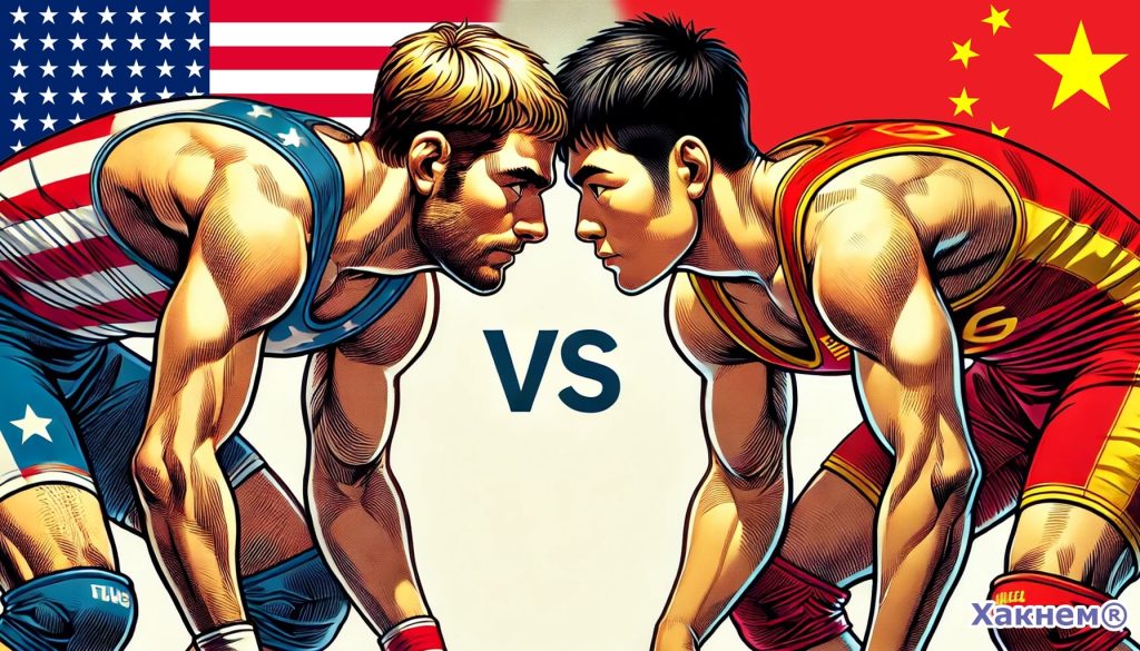 Америка против Китая на Олимпийских играх