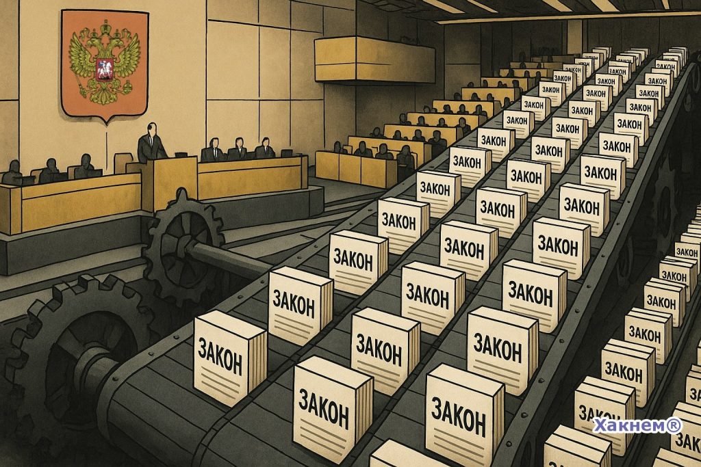 Госдума штампует законы на конвейере