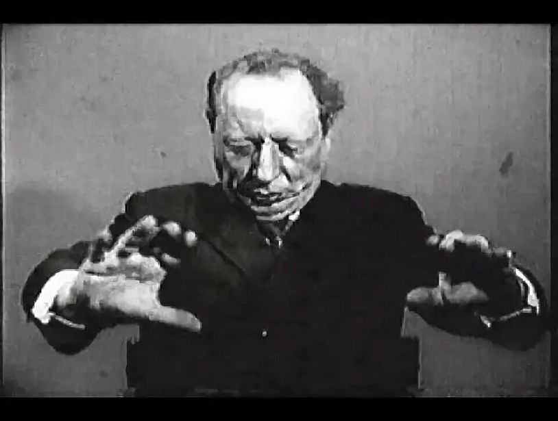 Карл Николаев демонстрирует телекинез в архивной съёмке